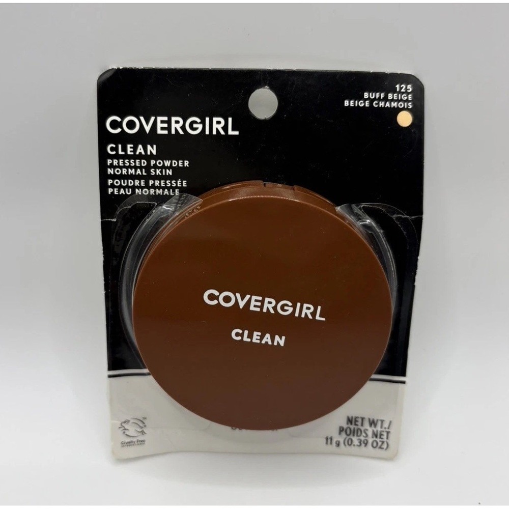 COVERGIRL Clean Pressed Powder 150 CREAMY BEIGE Original Talc
